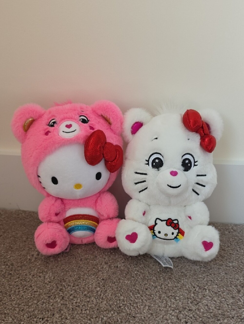 Carebear Hello Kitty Plush